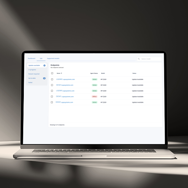 CapaOne Driver Manager
